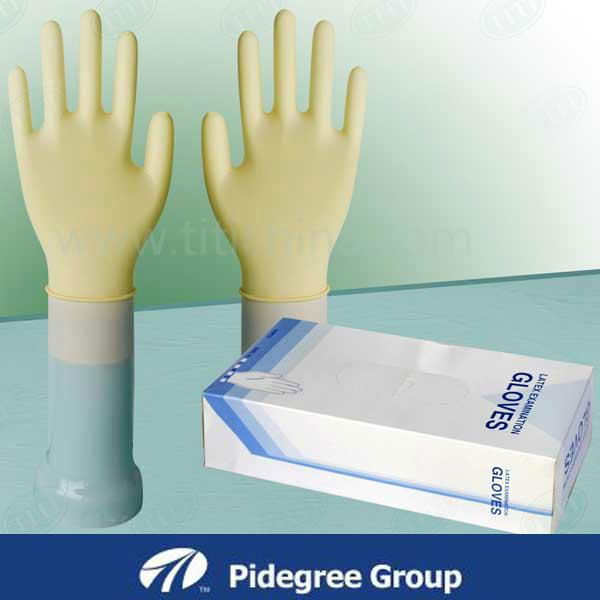 disposable latex exam gloves 2