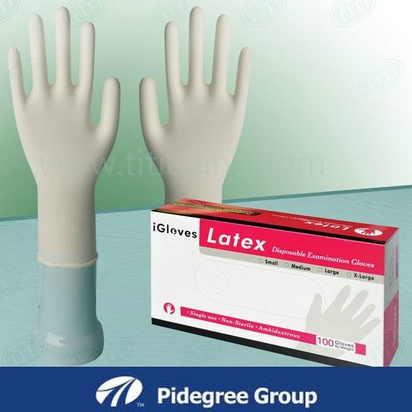 disposable latex exam gloves 3