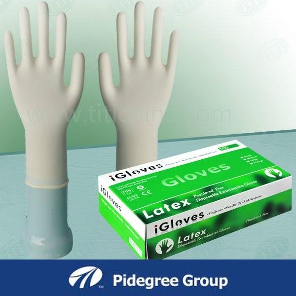 disposable latex exam gloves 5