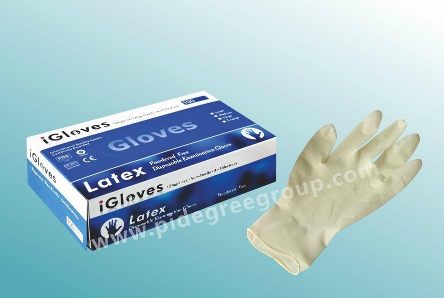 disposable latex exam gloves 4