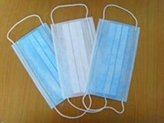 Disposable 3ply Elastic Facemask