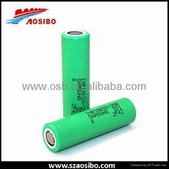 18650 battery Samsung 25R 2500mah 30A lithium ion battery e-cigarette battery