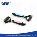 Pet deshedding tool for dogs two sides