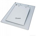 office use clip board non-slip clip board aluminium edging 2