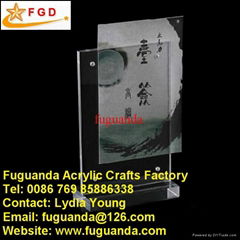 Fuguanda acrylic nameplate paper holder