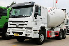 sinotruk howo comment mixer truck construction truck for sale