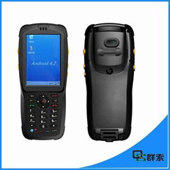 Handheld android touch screen pos terminal with bluetooth
