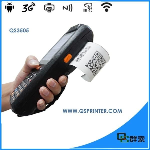 HOT!!GPRScombo handheld pos terminal with thermal receipt printer  5