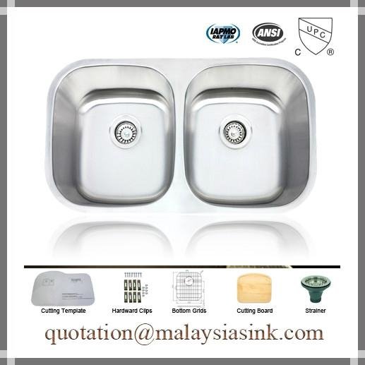 Malaysia 50/50 Stainless Steel Sink