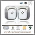 Malaysia 50/50 Stainless Steel Sink