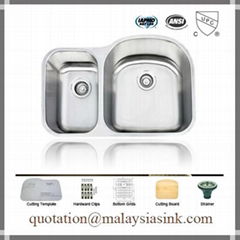 30/70 Made In Malaysia Stainless Steel Sink