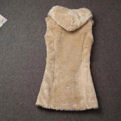 Faux Rabbit Fur Vest