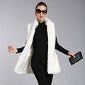 Faux mink fur Vest 2