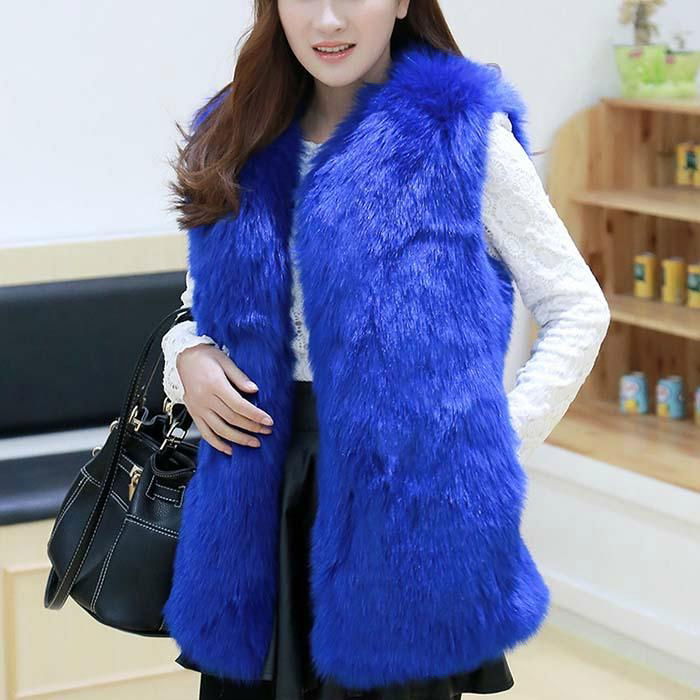 Faux Fox Fur Vest 4