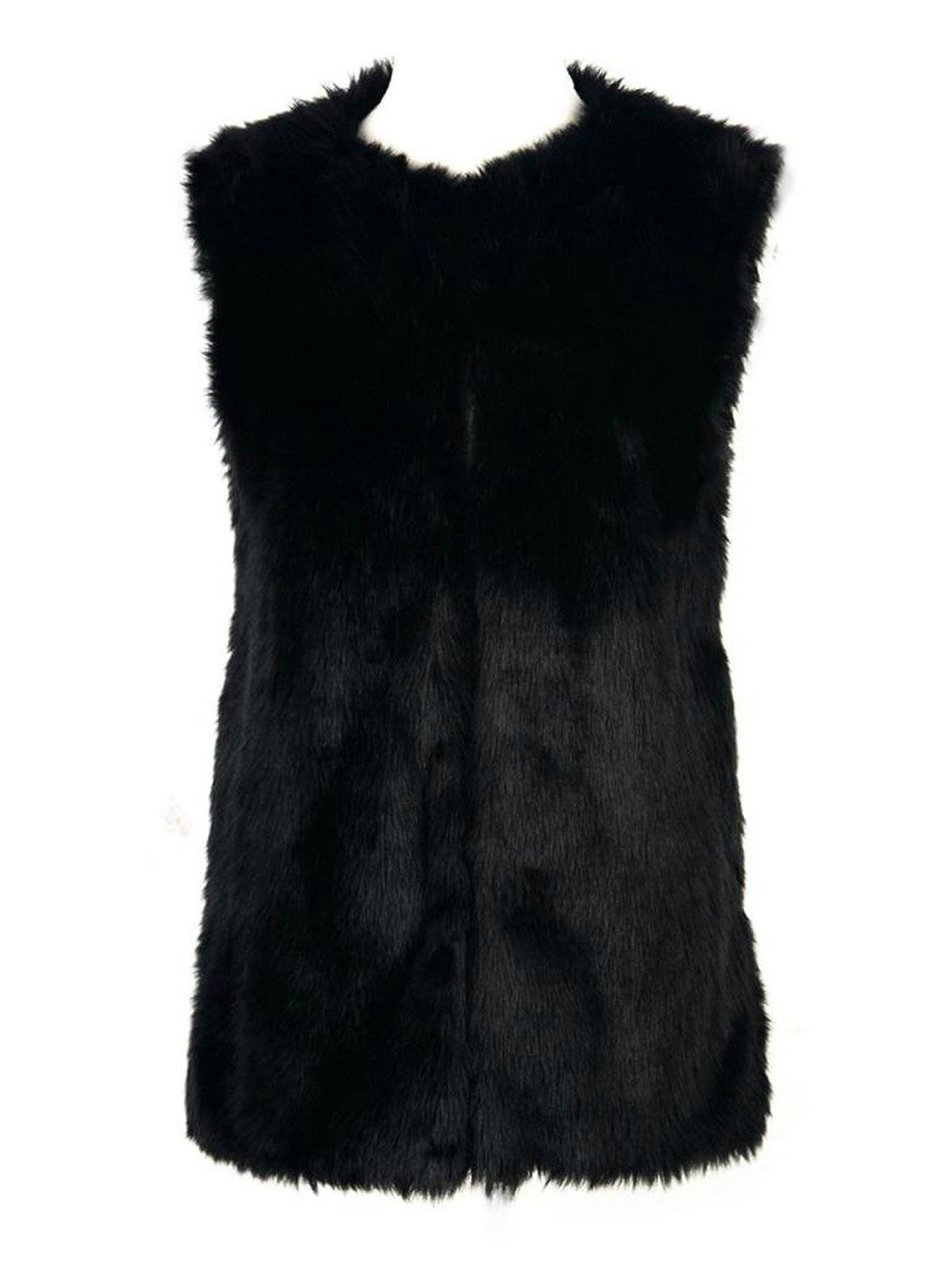 Faux Rabbit Fur Vest 5