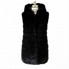 Faux Rabbit Fur Vest