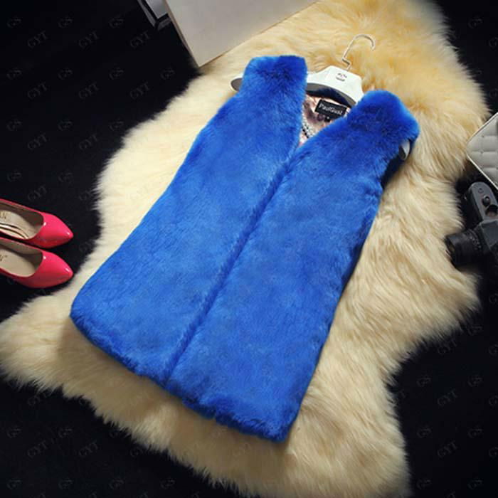 Faux Fox Fur Vest 5