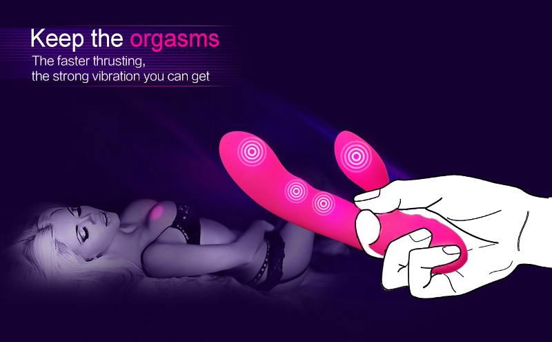 2015 new female masturbation Vibrator sex toys 5