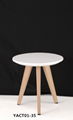 CHINA MANUFACTURE Metal wood look lesiure TABLE 2