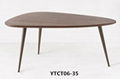 CHINA MANUFACTURE Metal wood look lesiure TABLE 5