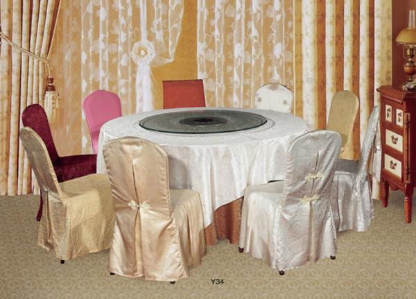 High Quality Cheap banquet table cloth fabric 4