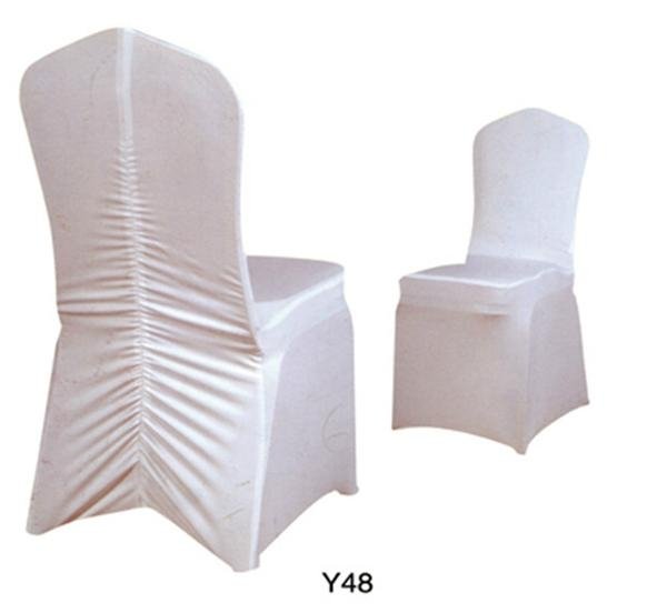 Luxury wedding party chair cloth in hotel banquet hall 2