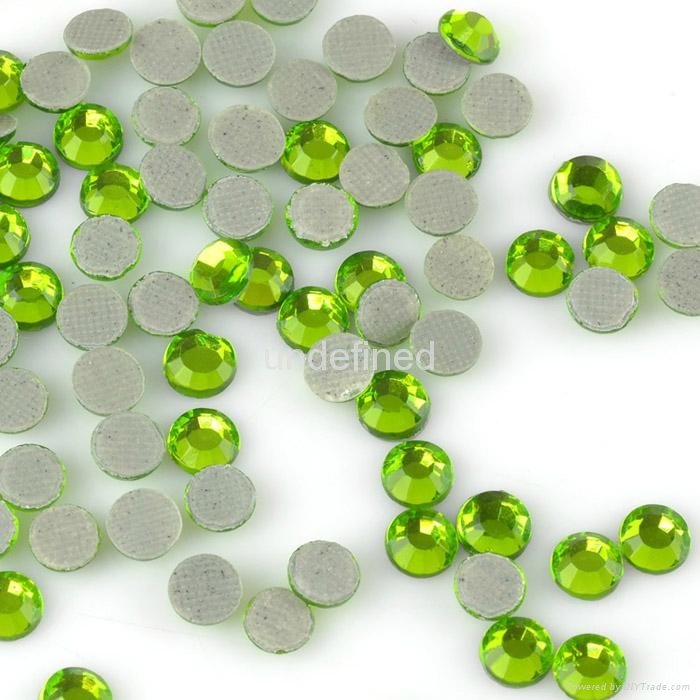 Lead Free Emerald Korean Hotfix Crystal 2