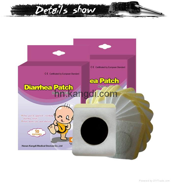 anti diarrhea purely herb diarrhea patch with CE approved 5