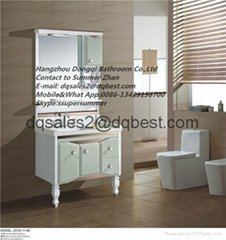  Modern vanity bathroom , waterproof bathroom furniture, PVC bathroom vanity