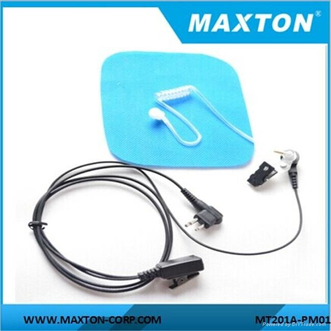 2-wire earphone for Motorola MTX638 GP300 radio 2