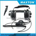 Heavy aviation noise cancelling headset for Motorola GP328PLUS GP344 GP88 1