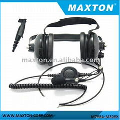 Heavy aviation noise cancelling headset for Motorola GP328PLUS GP344 GP88