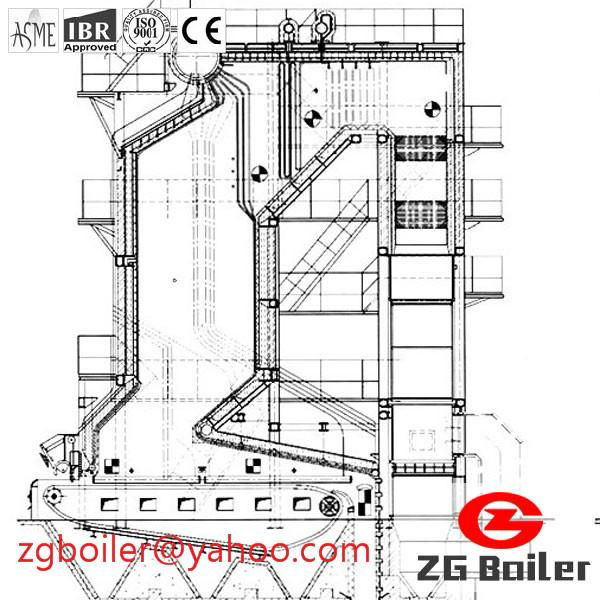 DHL Corner Tube Coal fired Boiler