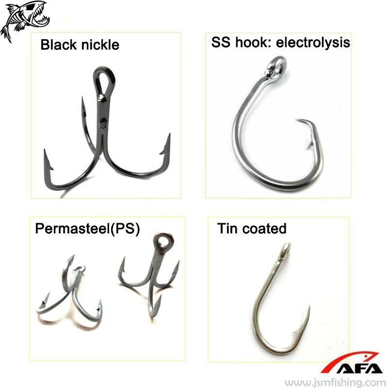Chinese Factory Supply Nickel Golden Electrolysis PS Tin Coated Fishing Hook
