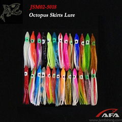 wholesale soft plastic octopus squid skirts fishing lure