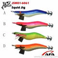 wholesale fishing tackle hard plastic sinking lure squid jig 1