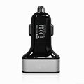 Multi 3 USB Ports, Car Charger 4.8A for Smartphone 3