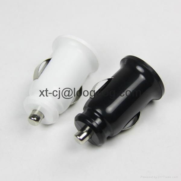 15.5W double USB car charger with LED indicator 2