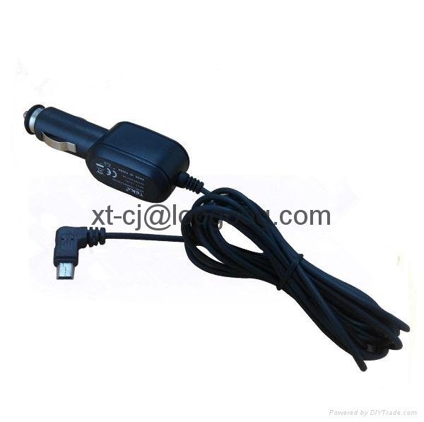 New design in-car charger with micro cable 3