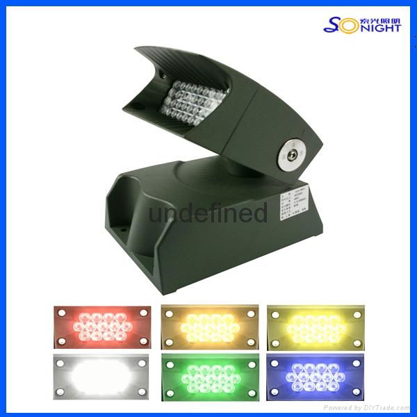 DMX rgb outdoor led flood light,Red Green Blue Yellow Amber White(2700K-6500K) R