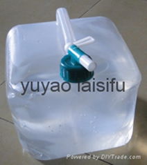 Collapsible water carrier 