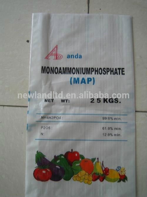 2015 HOT SELL Mono-ammonium Phosphate MAP 12-61-0 Fertilizer for Industry Grade 5