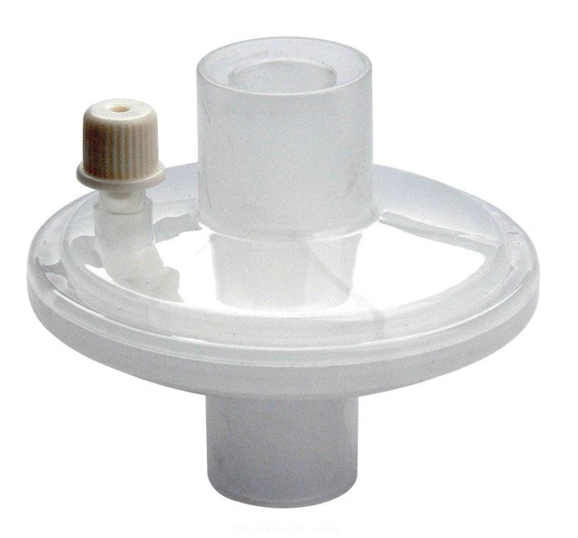 Disposable Bacterial Filter with Port for Breathing Machine GZGL3