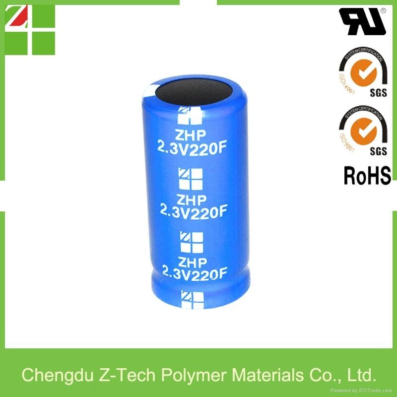 China factory Lead Free & RoHS compliance 2.7V 100F 120F 360F Solder Pin Type s 2