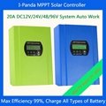 CE ROHS FCC PSE certifications approve MPPT solar charge controller 2240W 
