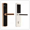 New Zinc Alloy digital electronic mobile smart home wifi electronic door lock 2
