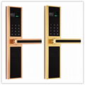 New Zinc Alloy digital electronic mobile smart home wifi electronic door lock 4