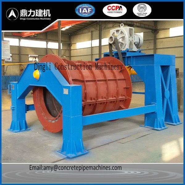 Horizontal type rotating concrete pipe casting machine in China of high quality 3