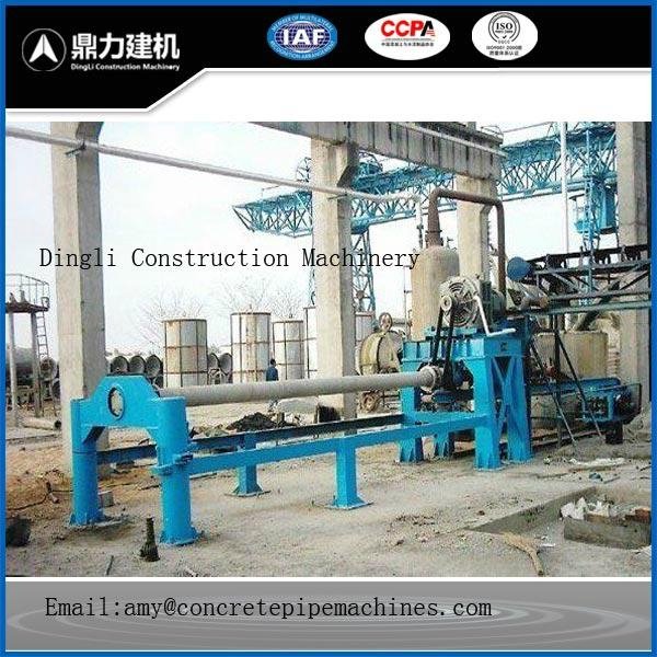 horizontal roller suspension concrete pipe machine 3