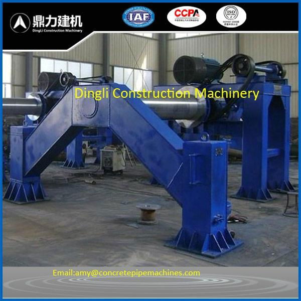 horizontal roller suspension concrete pipe machine 4